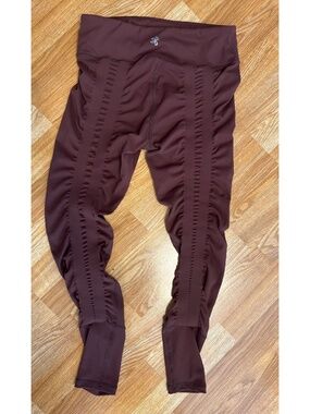 Sweetflex Booty Band Resistance Leggings / Brown/ Size 10